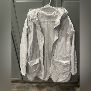 Old Navy Cream Hooded Jacket xl